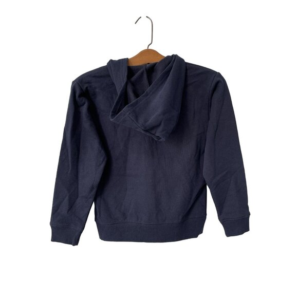 League 91 Mission Mountains Montana Full Zip Hoodie Kids Medium Navy Blue NEW - Picture 2 of 10